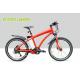 Red 38km/h Electric Pedal Assist Mountain Bike 48V 500W Gear Motor