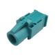 Automotive FAKRA HSD Connector 4 Pin Code Z High Precision Stable