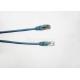 500MHz SSTP Cat6A Patch Cord RJ45 Blue Snagless Ethernet Network Cable