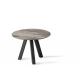 Rectangle Artistic Coffee Tables , Tempered Glass Coffee Table Black Leg