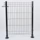 Welded Steel Iron 3D Curved Mesh Wire Fence Anti Corrosion For Residential