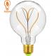 G95 Globe LED Filament Bulb Edison Amber Light Bulbs 230V