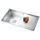 Handmade Single Bowl kitchen Sinks SUS304 stainless steel Kitchen Sinks With Wing