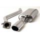 Customized Quiet Stainless Steel Exhaust Mufflers 4inch High Performance