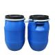 Cylinder HDPE Plastic Container 30l 160l With Iron Hoop