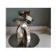 ODM Interior Decoration Mirror Polished Stainless Steel Sculpture