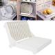 Folding Plastic Plate Stands Purple Industrial Hanging Drying Dish Rack