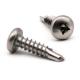 316 Stainless Steel Self Drilling Screws A4 SS Square SQ Recess Socket Round Head