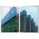 Powder Coated 0.5mm Plate Perimeter Safety Screens Construction Protection