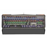 Professional Unique Backlit Usb Gaming Keyboard Anti Ghosting With Palm Rest