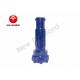COP46 4 Inch DTH Hammer Bits Alloy Steel For Blast Hole Drilling , Blue Color