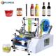 FK603 Economic Simple Manual Round Bottle Labeling Machine for Adhesive Sticker