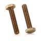 DIN933 Hex Bolt Nut M6 Brass Nuts And Bolts for Structure Pipe