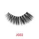 Full Strip Dramatic 18mm Natural Silk Lashes With Cotton Black Band
