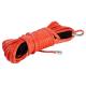 10MM X 30M UHMWPE Rope Cable for Car Recovery Winch Elongation 1-3% at Break