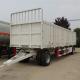Logistics 30 Ton Sideboard 2 Axle Truck Drawbar Trailers