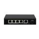 5 Port 2.5G Ethernet Switch 10G Fiber Uplink Unmanaged Auto-Sensing Network Speed