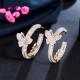 Fashion Trendy Butterfly Earring for Women Wedding Cute Butterfly Earring Butterfly Earring Jewelry for Party Gift