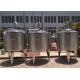 3000L 4000L Stainless Steel Mixing Tanks / Insulated Water Storage Tank ISO
