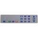High Quality Medical Infusion Pumps Silicone Rubber Keypad with -40- 85°C Temperature Range (LTRK0223)