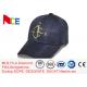 6 panels Embroidery baseball caps Glitter powder With adjustable