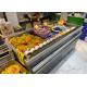 Auto Defrost 264L Fruit Display Chiller With Stainless Steel