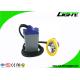 15000Lux 6.6Ah Corded LED Cap Lamp 1.67W IP68 Waterproof For Mining Tunneling