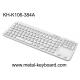 Resin Keyboard 5VDC Industrial Silicone Keyboard FCC Numeric Desktop