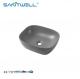 Chaozhou New Developed AB8417MG Models Professional Manufacturer Vanity Wash Hand Basins Matt Grey Sink