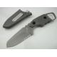 Gerber survival knife grey titanium hunting knife