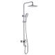 Water Saving In Wall Shower System Set with Stainless Steel Rain Shower Head and Hand