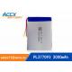 377093pl 377090pl 357090pl rechargeable 377093 357090 3.7v 3000mah lithium polymer battery for mobile phone, tablet PC