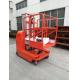 Self Propelled Aerial Work Platform Full Electric Hydraulic Indoor 8m Mobile