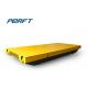 Non Powered Track Flat Rail Transfer Cart , Custom Material Handling Carts Can Be Towed