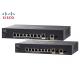 POE Managed Cisco Layer 3 Gigabit Switch 10 Port SG350-10P-K9-CN 2 Combo Mini GBIC Ports