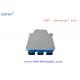 Metal FTTH Fiber Optic Terminal Box DIN Type 12 Ports SC/UPC Duplex