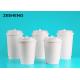 Single Use 400ml White Double Wall Paper Cup For Hot Tea Or Drink