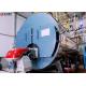 5000Kg / Hr Gas Fired Boiler Wet Back Type WNS Series , Fuel Steam Boiler 