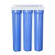 20 x 2.5 Big Blue Three-Housing Filtration System for High Capacity Water Filtration