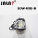 Motorcycle Headlight Led JALN7 20W USB Charge Driving Lights Fog Light Off Road Lamp Car Boat Truck JEEP ATV Led Light