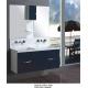 Customized Mirror deisgn bathroom sink vanity cabinet 24 inch man made stone Basin