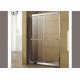 High Strength Decorative Tempered Glass Size Customized For Shower Screen