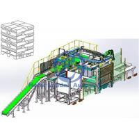 Wood Pallet High Level Palletizer / Automatic Stacking Machine For Stacking Bags