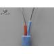 Multi Cores Silicone Rubber Type J Thermocouple Wire Insulated -10-200°C