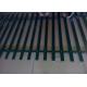 1.8m Height Black Palisade Fencing Hot Dipped Galvanized European