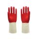 Household Rubber Dishwashing Gloves Chemical Resistant Safe Anti Skid