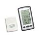 Wireless Weather Station Digital LCD Home Thermometer In/Outdoor Temperature Meter Alarm Clock With Remote Sensor Green