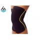 Colorful Knee Support Neoprene Sleeve Casual Style For Weight Lifting