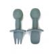 Customized Self Feeding Baby Forks Spoons Animal Shape For Dining