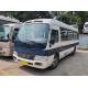 LHD 23 Seats Used Coaster Bus , Toyota Used Diesel Coaches